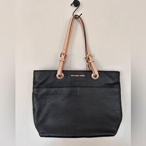 Michael Kors Black and Tan Women's Bag